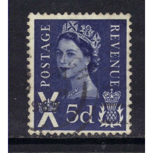 Scotland GB 1968 5d Royal Blue SG S 11 ( E955 )