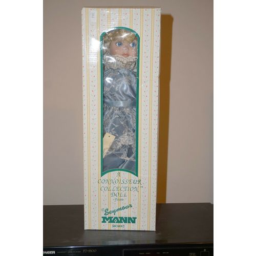 Seymour Mann Connoisseur Collection Porcelain Doll - Amanda +