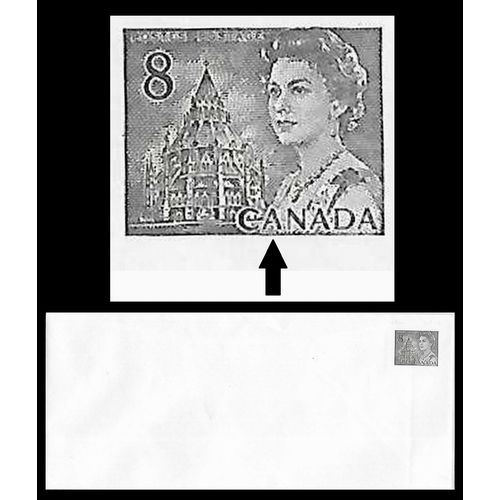 Canada #EN89b Postal Sta CENTENNIAL Major Re Entry on first "A" of Canada
