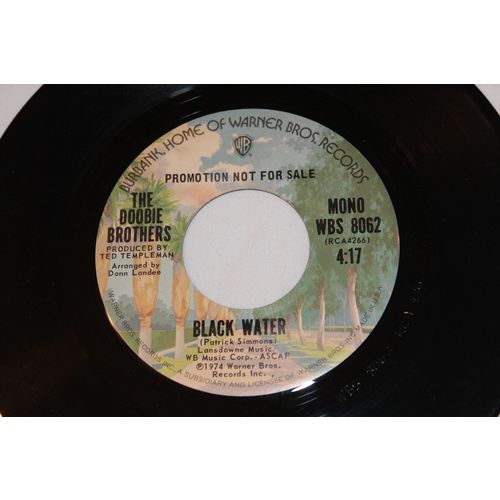 The Doobie Brothers Promo 45-BLACK WATER STEREO/MONO