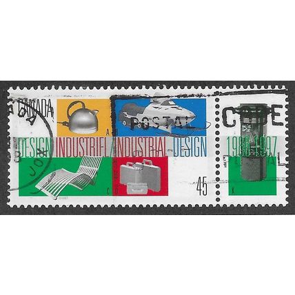 CAN 1997 45c 'INDUSTRIAL DESIGNS ' FINE USED (EBID71-489)