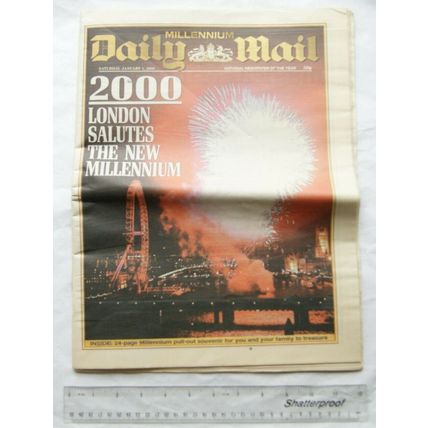 2000 Daily Mail, London Salutes the New Millennium inc. supplement