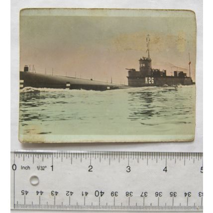 vintage Postcard HMS Submarine K26