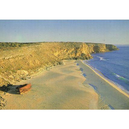 The Wreck Of The Ethel Ship 1970s South Australia Postcard