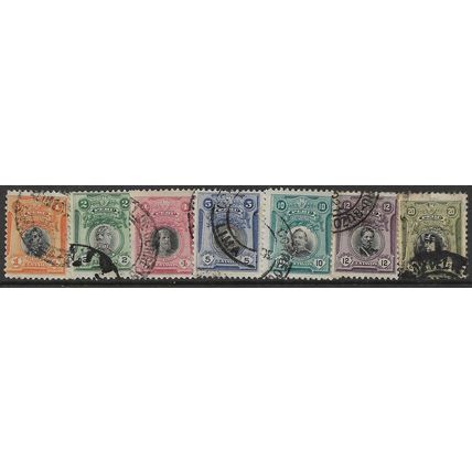 1918/1922 7 different values - fine used (o)