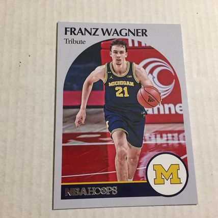2021 Panini Chronicles Hoops Draft Picks Michigan / Orlando Magic Franz Wagner R