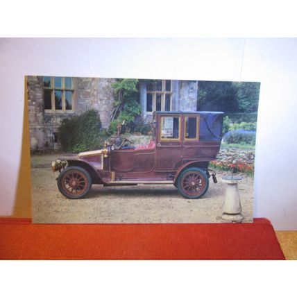 1907 RENAULT car vintage unused postcard dated 1969 #