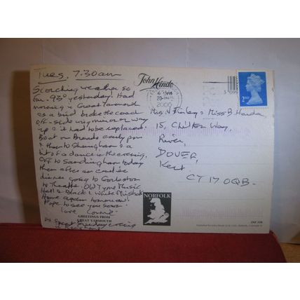 multiview, GREAT YARMOUTH, NORFOLK used postcard by John Hinde 2000 pm =
