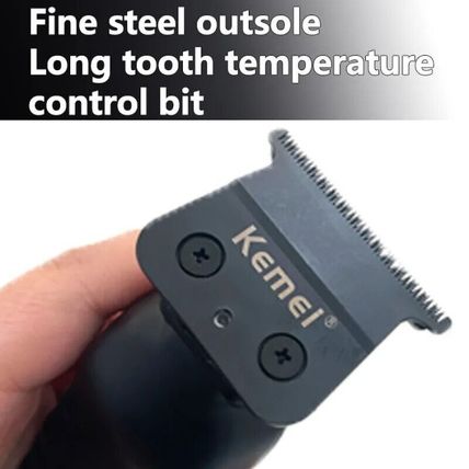 KEMEI Mens Hair Clippers Trimmers 0mm T-Blade Bald Head Beard Trimmer KM-2299
