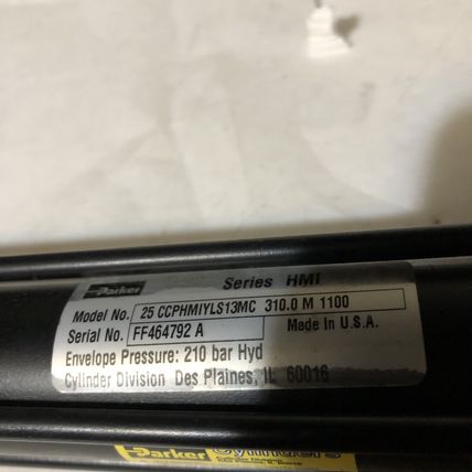 NEW PARKER 25 CCPHMIYLS13MC 310.0 M 1100 HYDRAULIC CYLINDER,BORE: 25mm,BO