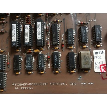 Fisher-Rosemount 01984-2347-0021 NV Memory Card, 01984-2347-0011,CU