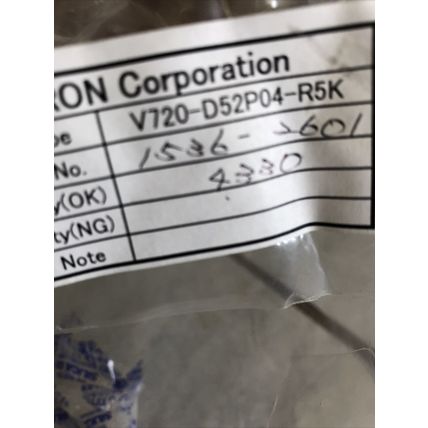 NEW OMRON V720-D52P04-R5K ,1536-2601 RFID TAG REEL OF 4330,FM