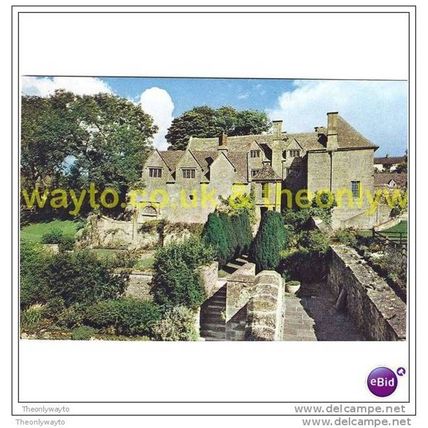 WEST FRONT, SNOWSHILL MANOR, BROADWAY, WORCS, ENGLAND, Postcard