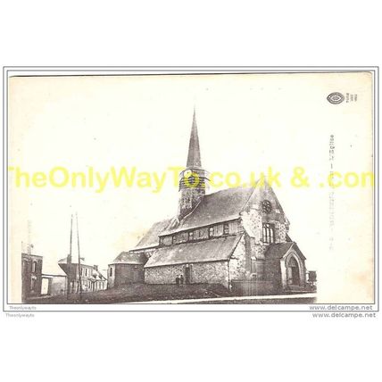 MOLIENS (OISE), LA EGLISE, FRANCE, Postcard