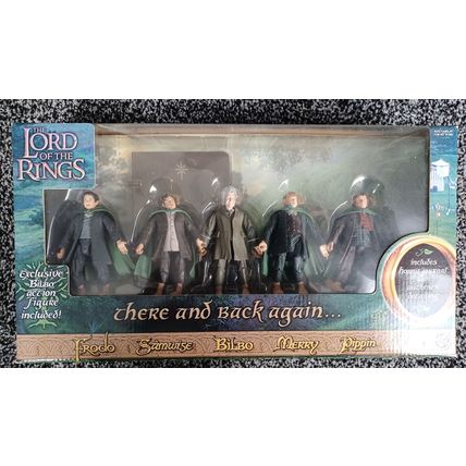 TOY BIZ LOTR " 2003 THERE AND BACK AGAIN " UNOPENED PACK,UK FREEPOST