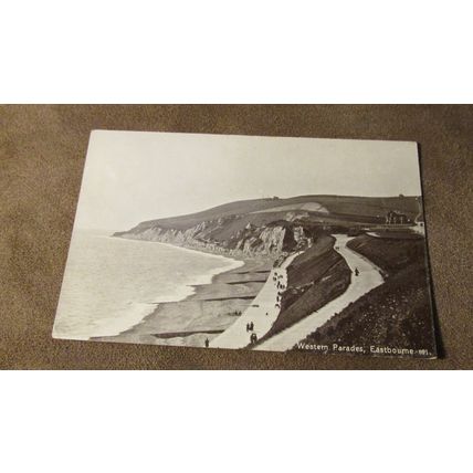1915 real photo Postcard - Western Parade - Eastbourne, Sussex