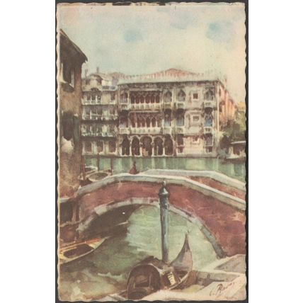 Palazzo Ca d'Oro, Venezia, c.1920s - Moneta Cartolina