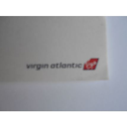 Vintage Virgin Atlantic Mini Sticky Pad - approx 15+ Pages