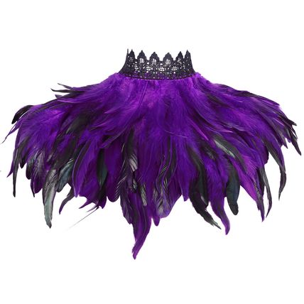 Unisex Cape Mock Collar Shawl Collar Halloween Steampunk Shoulder Gift Party