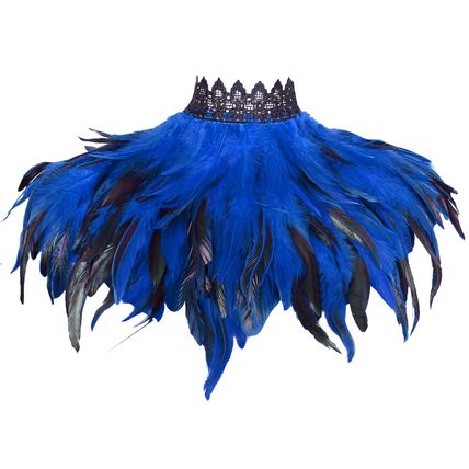 Unisex Cape Mock Collar Shawl Collar Halloween Steampunk Shoulder Gift Party