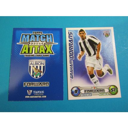 Graham Dorrans - West Bromwich Albion - Match Attax 2008/09 Football Card
