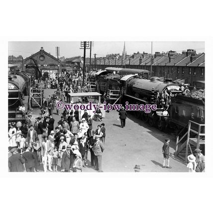 pu1284 - Eastern Belle & other Railway Engines at Ilford Exhibition - print 6x4