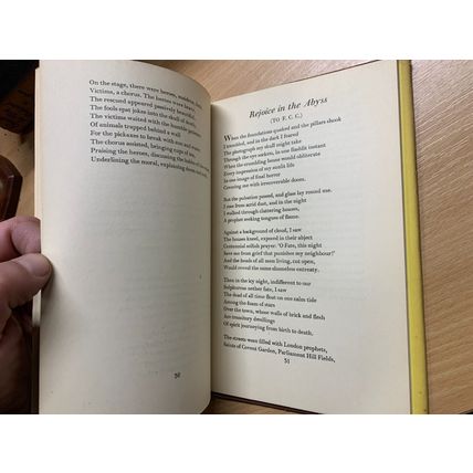 1949 1ST EDITION STEPHEN SPENDER "THE EDGE OF BEING" POETRY HARDBACK BOOK (P3)