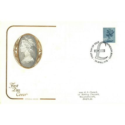1978 Definitives, 10.5p, Windsor Postmark, UK, Cotswold FDC