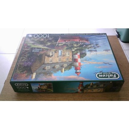THE LIGHTHOUSE KEEPER'S COTTAGE Jigsaw Puzzle ( 1000 Piece) Falcon (2019)