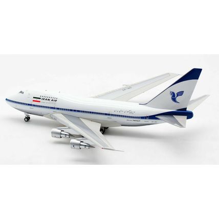 INFLIGHT 200 IF747SPIR0720 1/200 IRAN AIR B747SP REG: EP-IAD WITH STAND - SALE