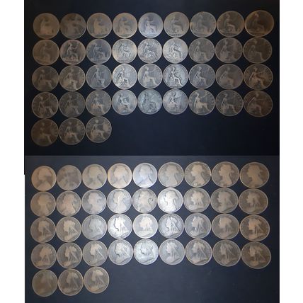 Coins Victoria bun & veil Penny lot / Please also see our other listings thanks