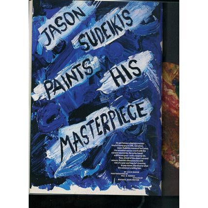 GQ MAGAZINE Oct. 2021 JASON SUDEIKIS Is having One Hell of a Year NEW ISSUE