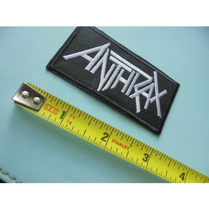 ANTHRAX IRON-ON PATCH! Brand New! $9.00 Shipped!! HARD ROCKERS, show your loyal