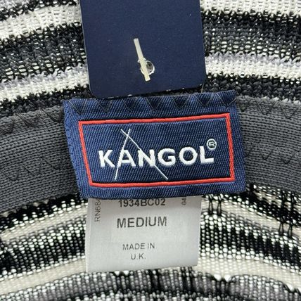 Kangol Optical Stripe Bell Hat New With Tags Medium Unisex Stylish