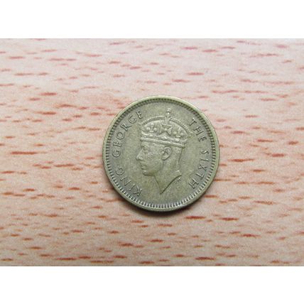Hong Kong 1949 5 Cents Coin