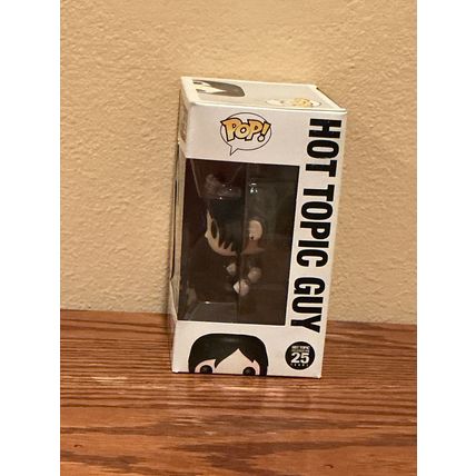 Funko Pop! Hot Topic Guy Exclusive Celebrating 25 Years Figure (Box & Protector)