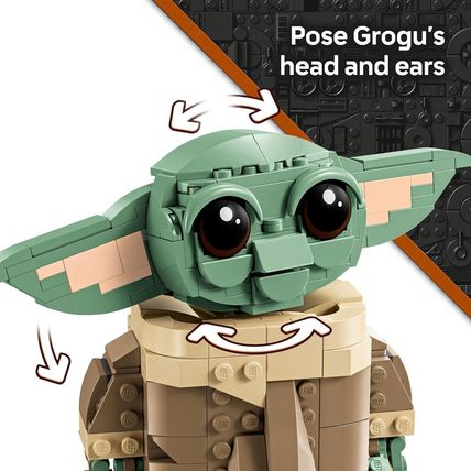 LEGO Star Wars: the Mandalorian Grogu with Hover Pram Building Toy Set - Star Wa