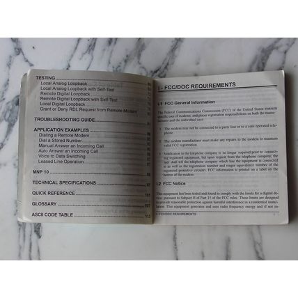 User's Manual Fax/Data Modem v.34 28800bps 1428VQE ASK9411 reference guide book