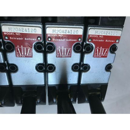 SCHRADER BELLOWS DA6-6 VALVE MAINIFOLD,LEVER OPERATED 1/4" NPT M20424120,SD
