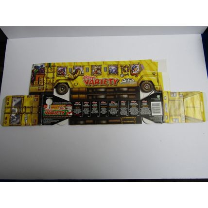 Kellogg`s 2004 Variety Pack Cereal Box Safari Bus Chocolate Fountain Tour