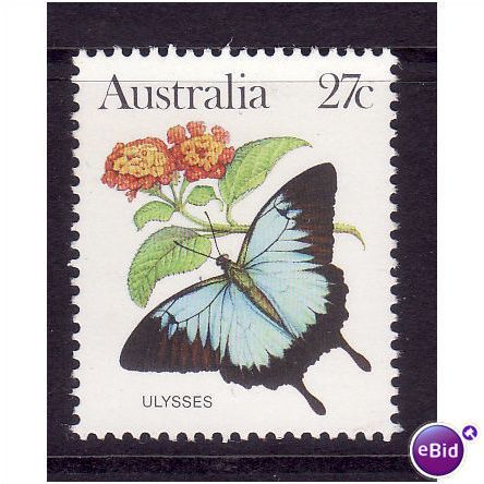 AUSTRALIA 1983 27c PAPILIO BUTTERFLY SG 791 U/M MINT