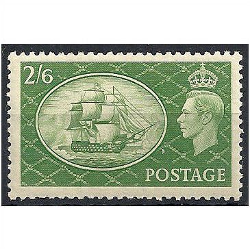 1951 SG509 2/6d Yellow-Green Unmounted Mint . . .
