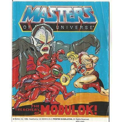 MASTERS OF THE UNIVERSE VINTAGE ' MINI COMIC ' MODULOK (1985)