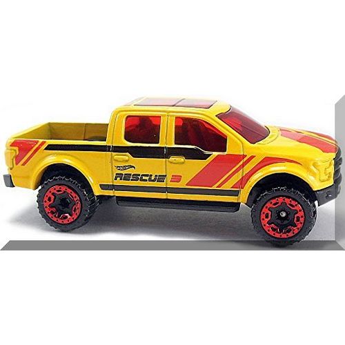 Hot Wheels - '15 Ford F-150: HW Rescue #10/10 - #65/365 (2017) *Yellow Edition*