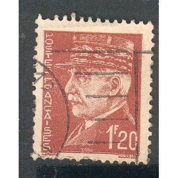 France 1941 - SG719 - 1f.20 brown - Marshall Petain - used