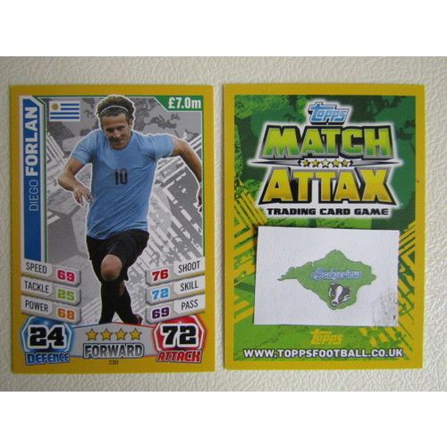 Match Attax 2014 Brasil World Cup Football Cards132-139 G Variants (EB2)
