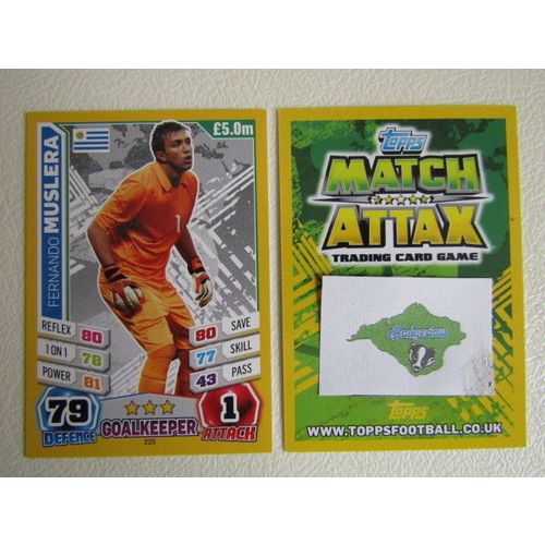 Match Attax 2014 Brasil World Cup Football Cards132-139 G Variants (EB2)