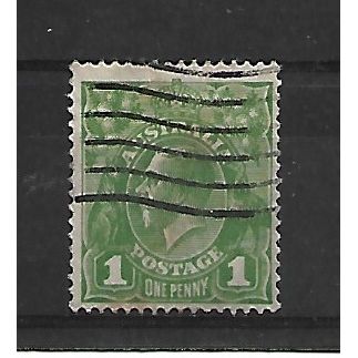 Australia.SG125 1d Green.Variety Unchecked.Fine Used.July20