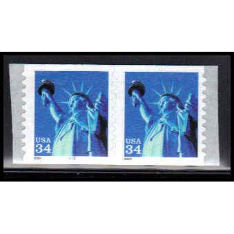 3477 34c Statue of Liberty Fine MNH CNP Left 3333 PA3755