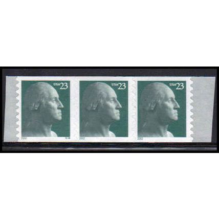 3617 23c George Washington Very Fine MNH CNP+1 Left V35 P/UL PA3841